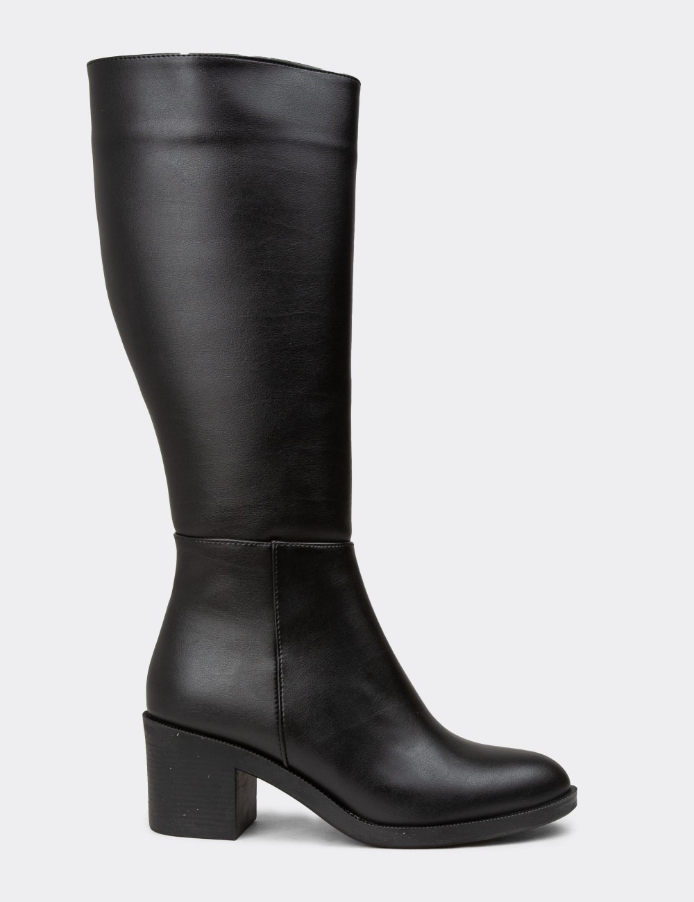 Women's Black Boots - K0760ZSYHC01