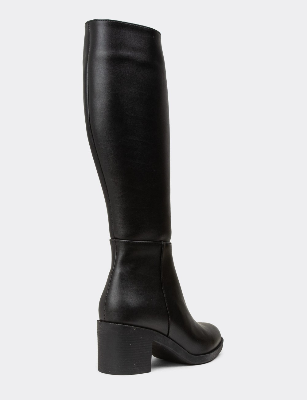 Women's Black Boots - K0760ZSYHC01