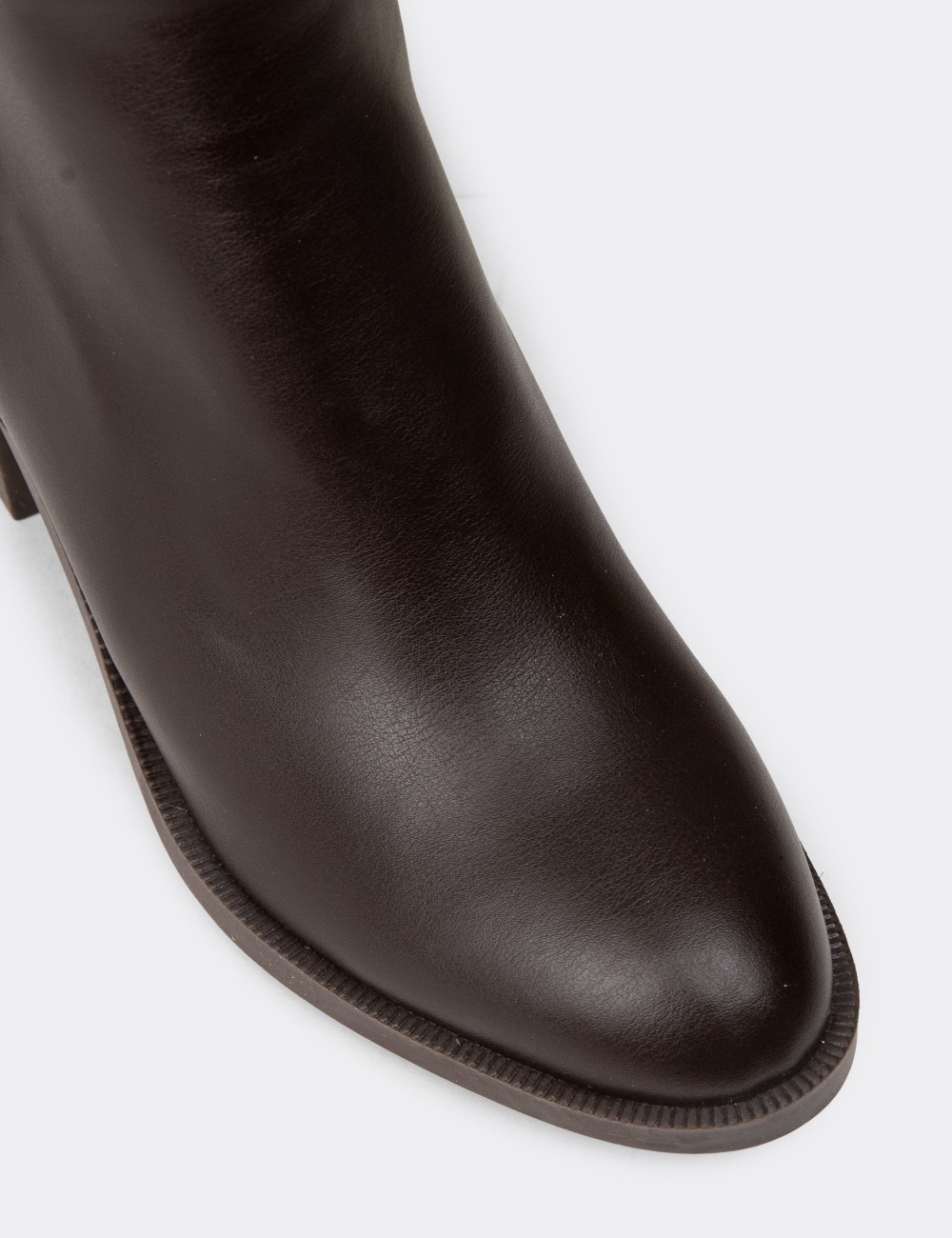 Women's Brown Boots - K0760ZKHVC01