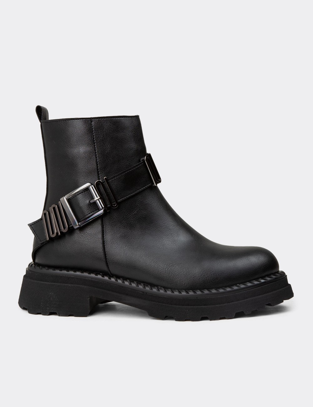 Women's Black Boots - K5720ZSYHC01