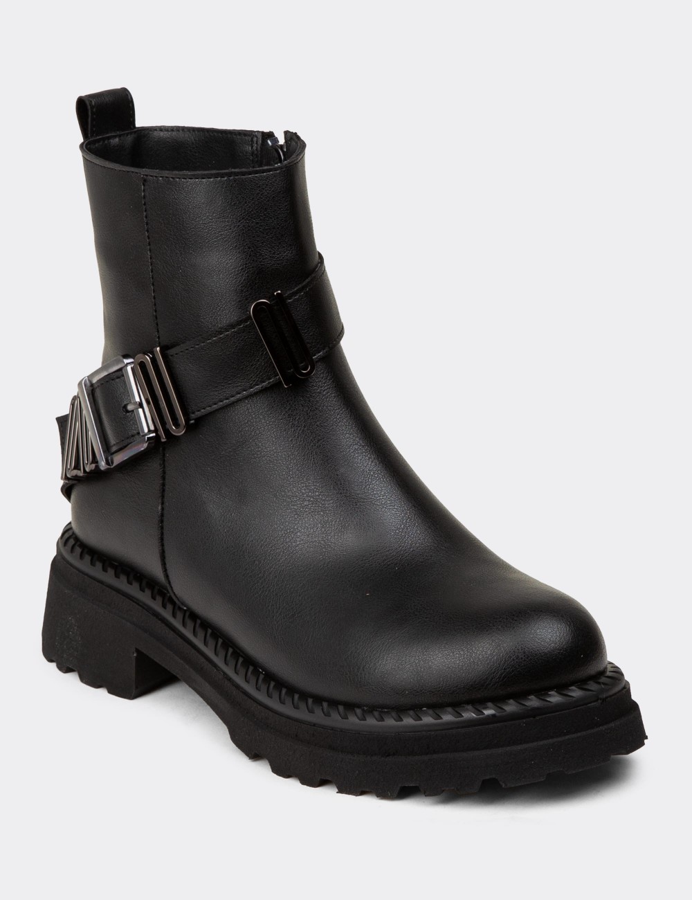 Women's Black Boots - K5720ZSYHC01