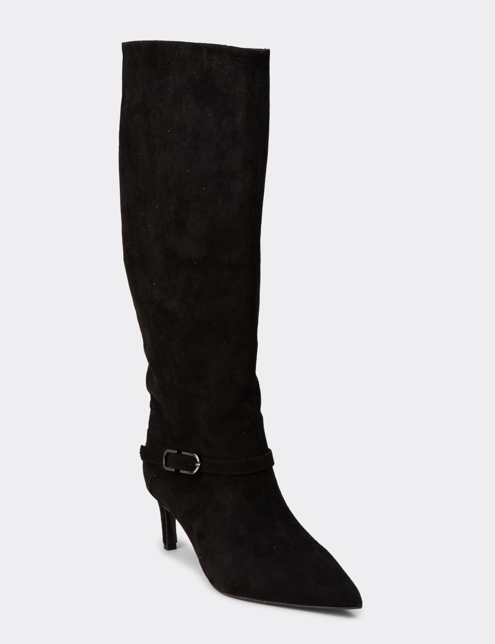 Women's Black Boots - K1432ZSYHM01