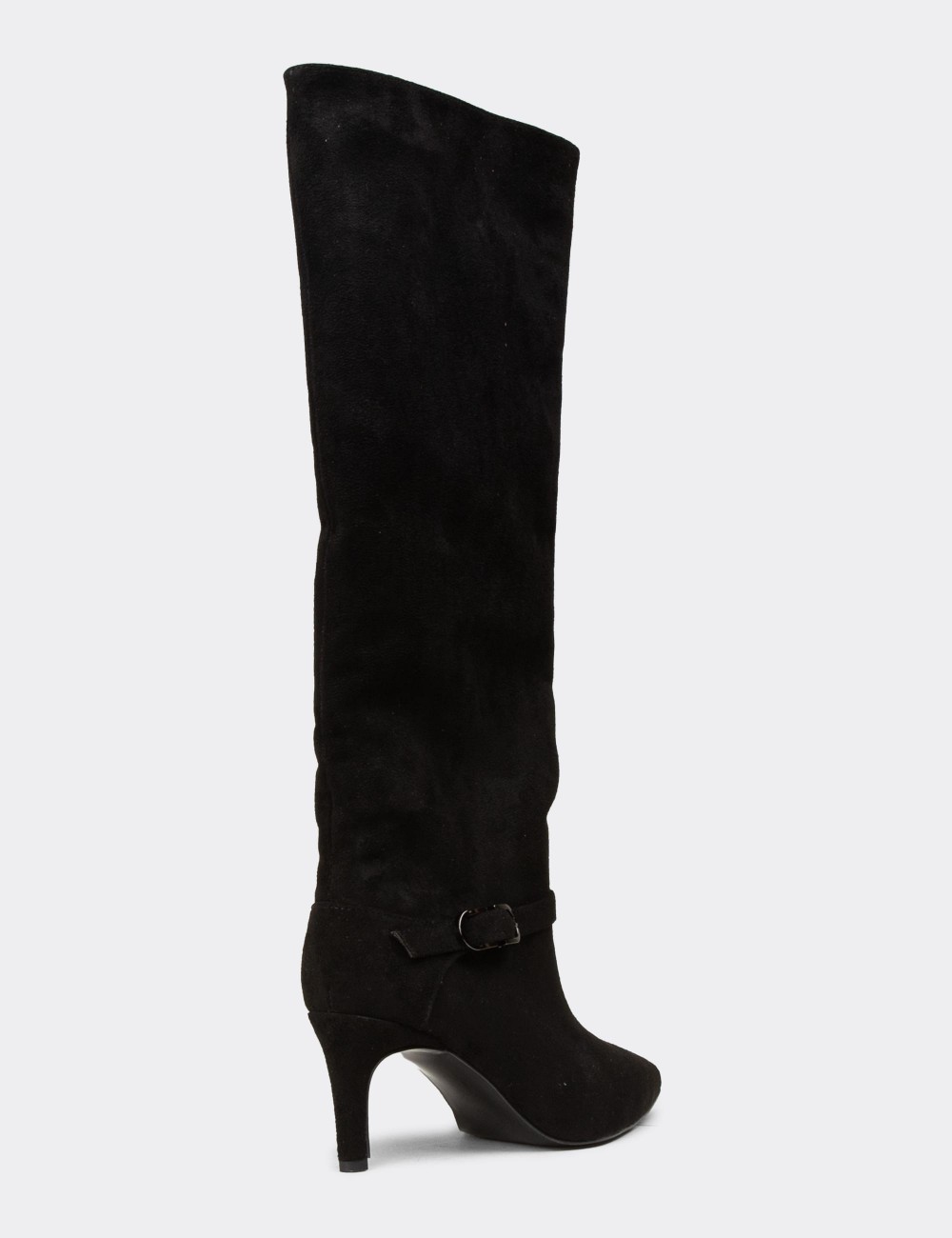 Women's Black Boots - K1432ZSYHM01