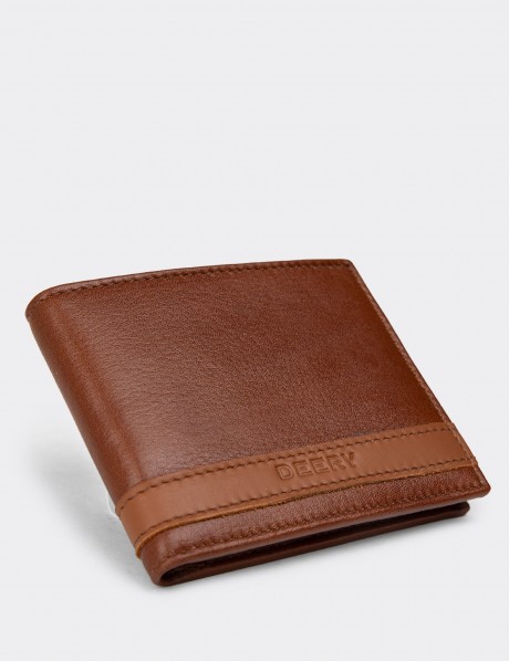 Leather Tan Men's Wallet