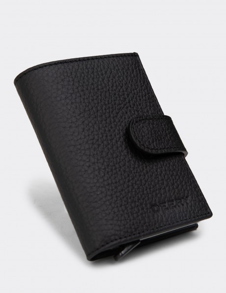Leather Black Men's Wallet