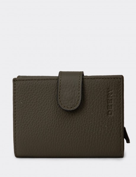 Leather Green Men's Wallet