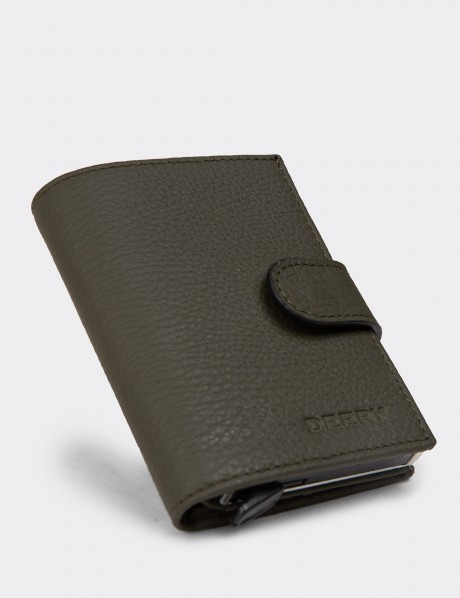 Leather Green Men's Wallet