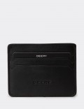 Leather Black Men's Card Holder