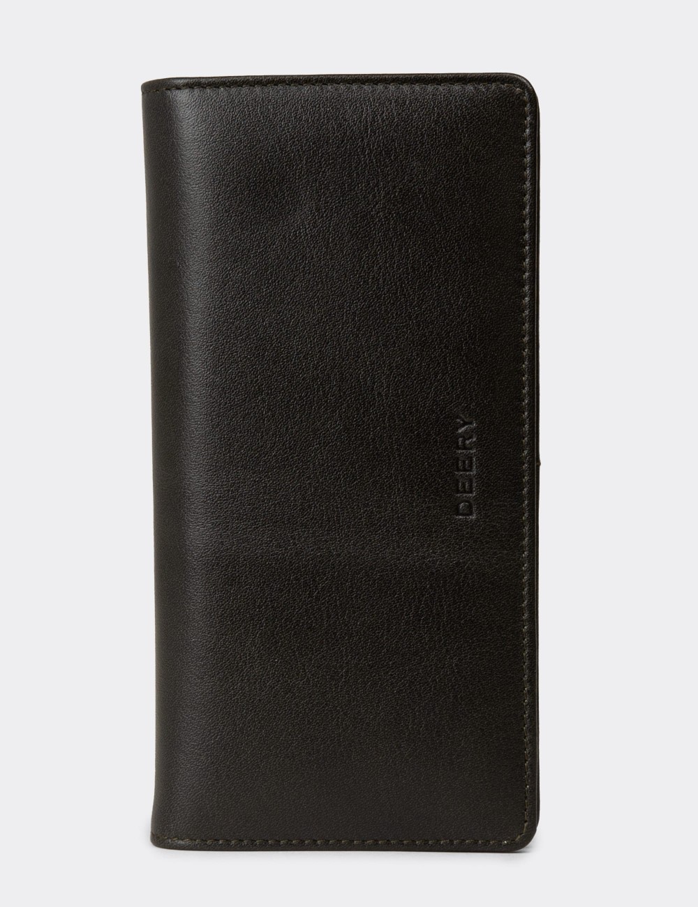 Men's Green Leather Wallet - 00804MYSLZ01