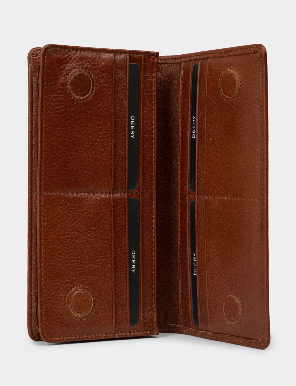 Men's Leather Tan Wallet - 00804MTBAZ01