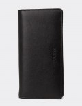 Men's Black Leather Wallet