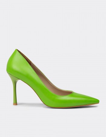 Women's Green Stiletto Heels