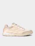 Women's Beige Sneakers