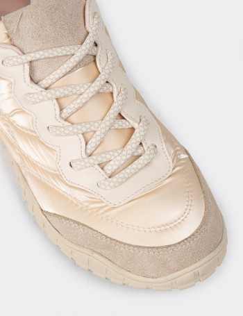 Women's Beige Sneakers