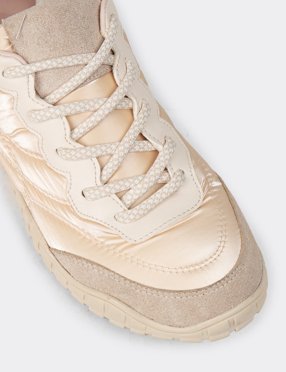 Women's Beige Sneakers - 55157ZBEJC01