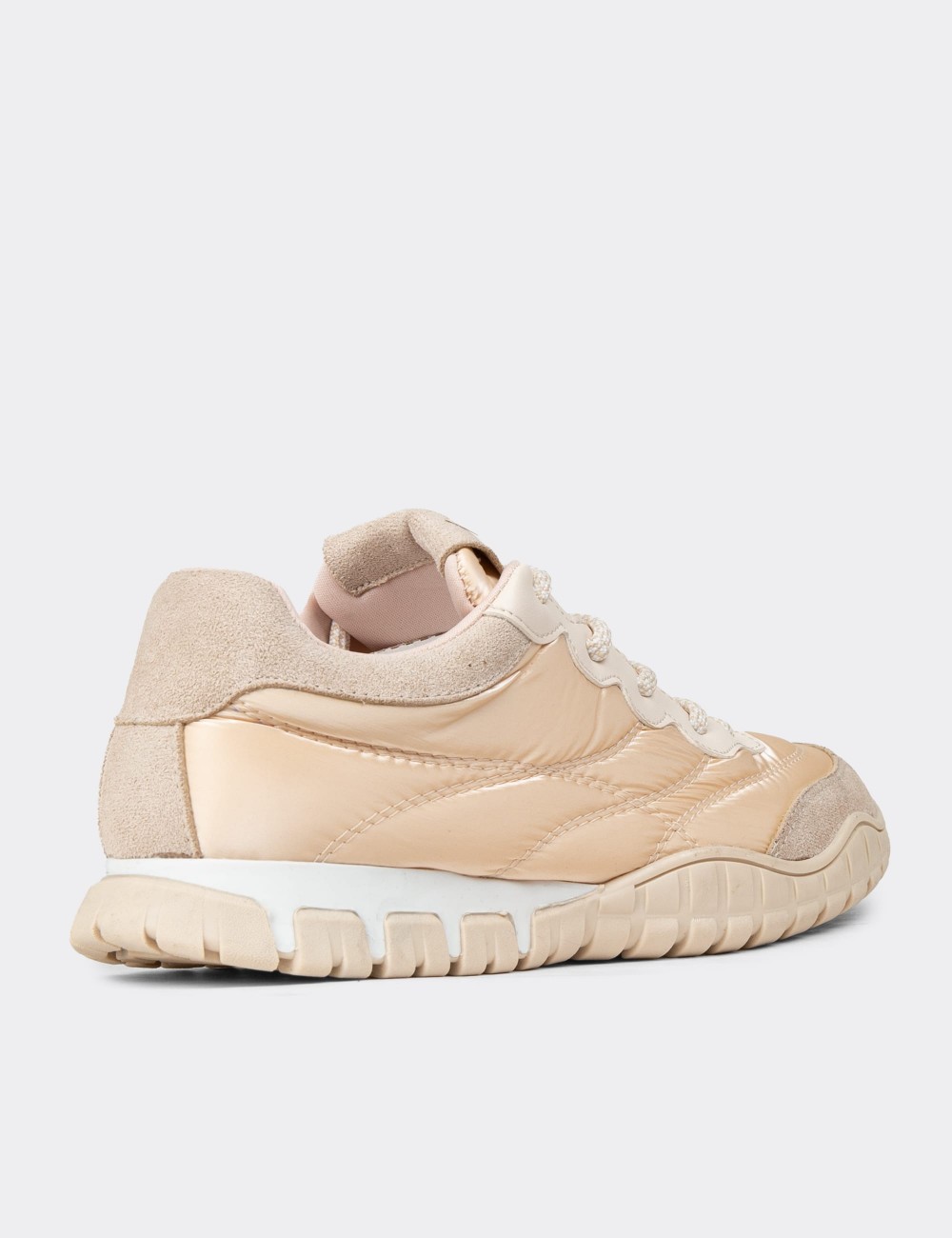 Women's Beige Sneakers - 55157ZBEJC01