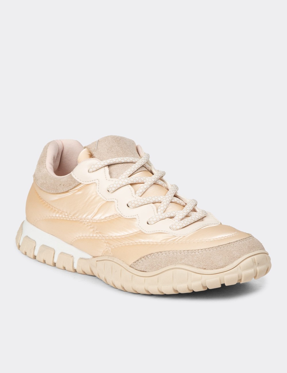 Women's Beige Sneakers - 55157ZBEJC01