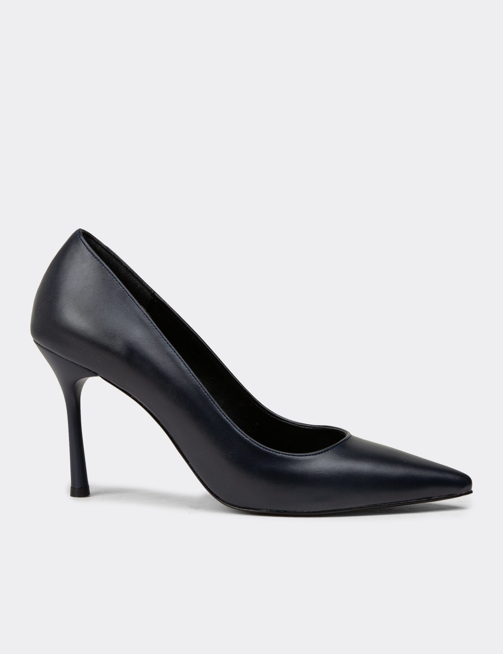 Women's Navy Stiletto Heels - P4539ZLCVM01