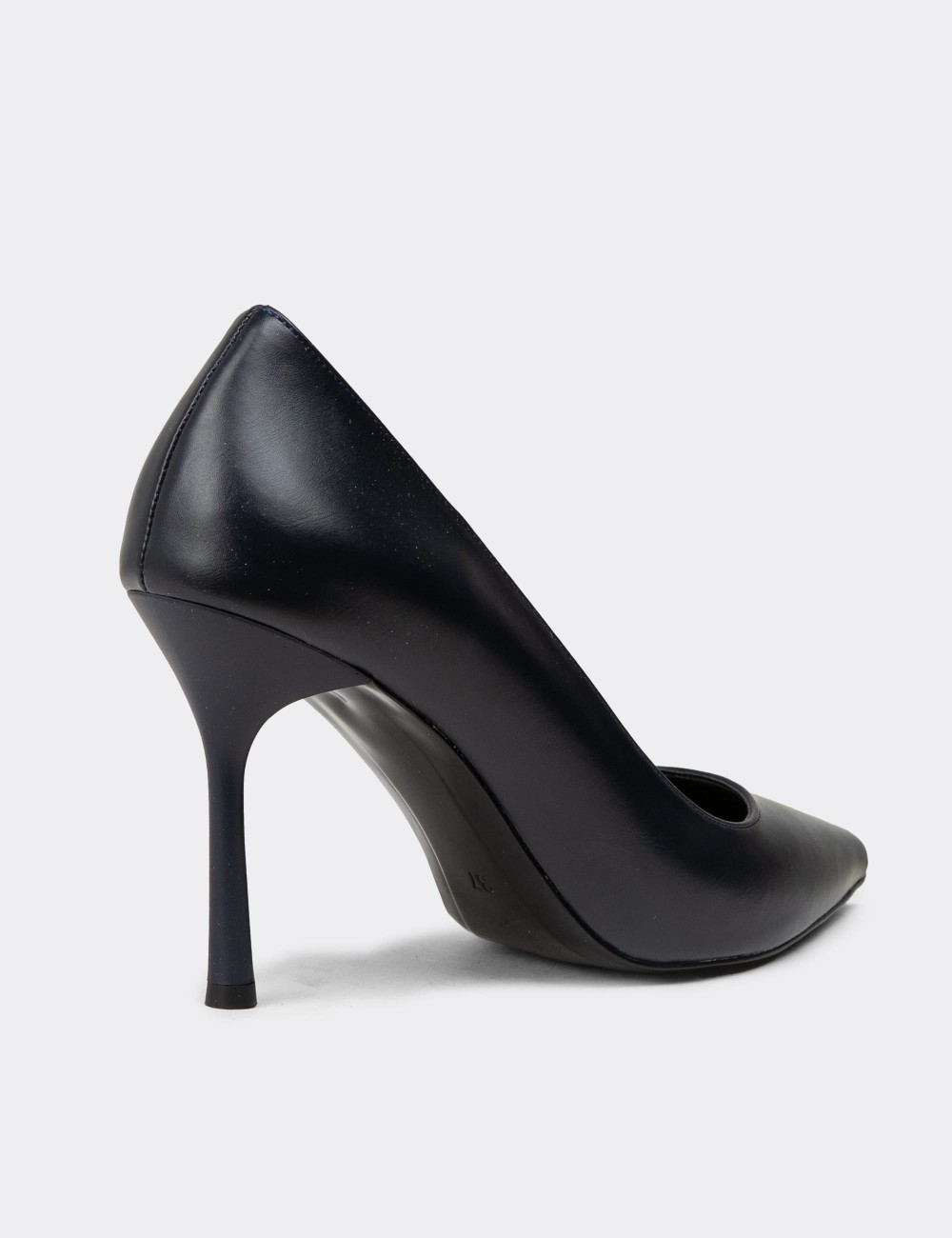 Women's Navy Stiletto Heels - P4539ZLCVM01