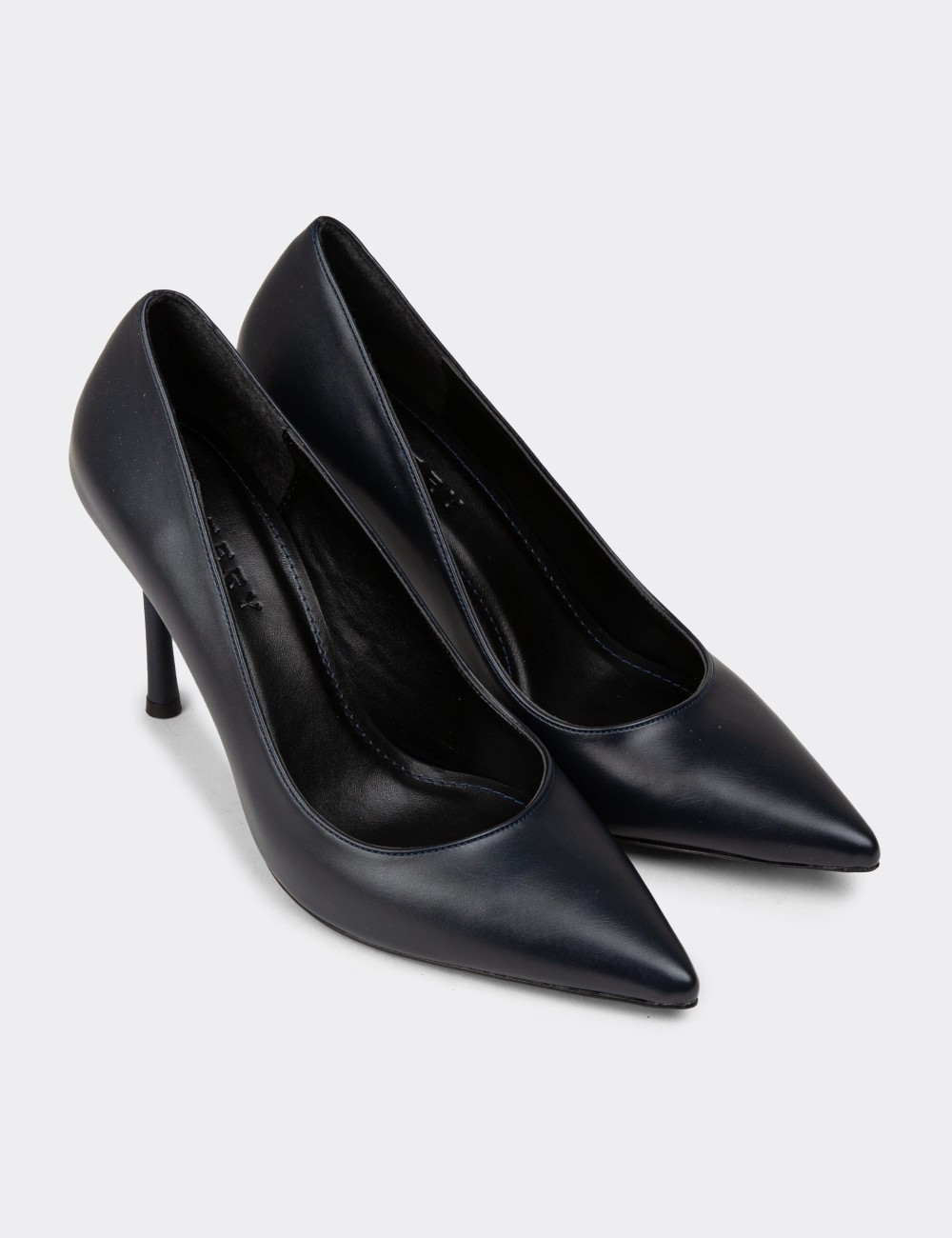 Women's Navy Stiletto Heels - P4539ZLCVM01