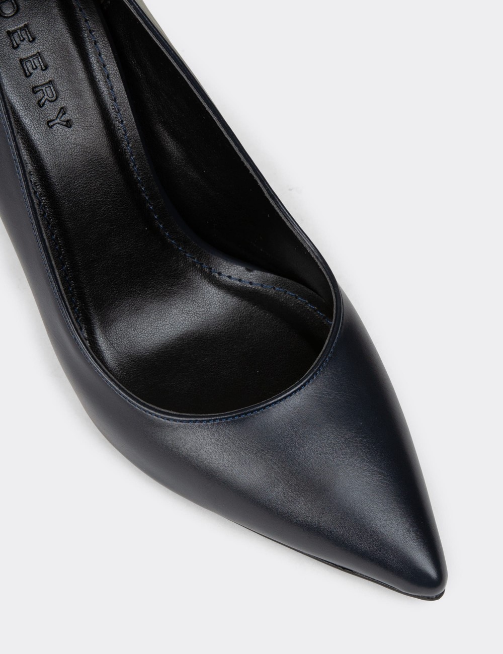 Women's Navy Stiletto Heels - P4539ZLCVM01