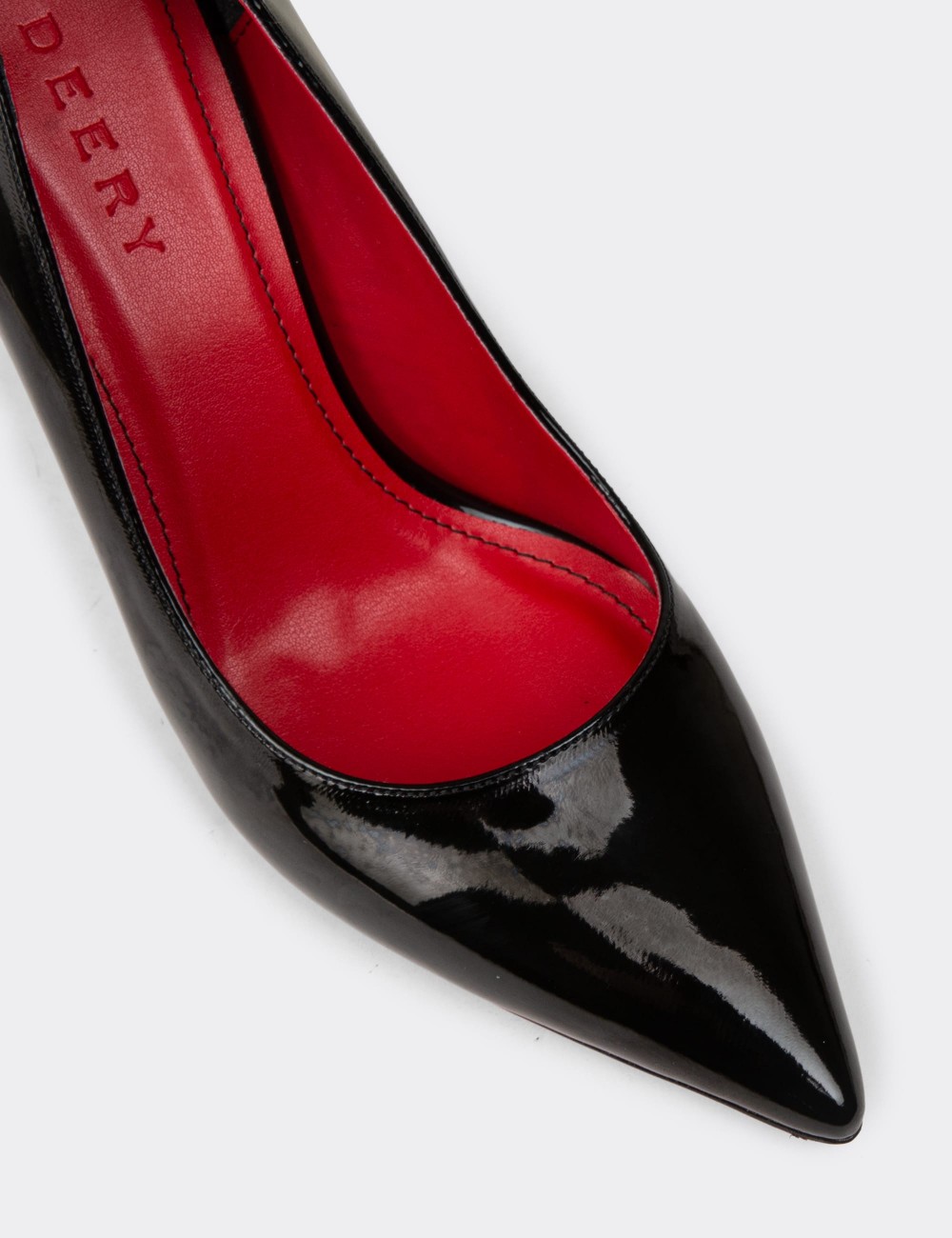 Women's Black Patent High Heel Stiletto - P4539ZSYHM01