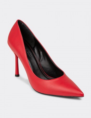 Women's Red Stiletto Heels