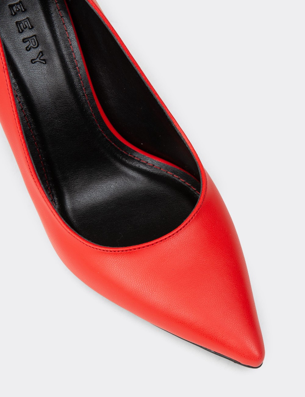 Women's Red Stiletto Heels - P4539ZNACM01