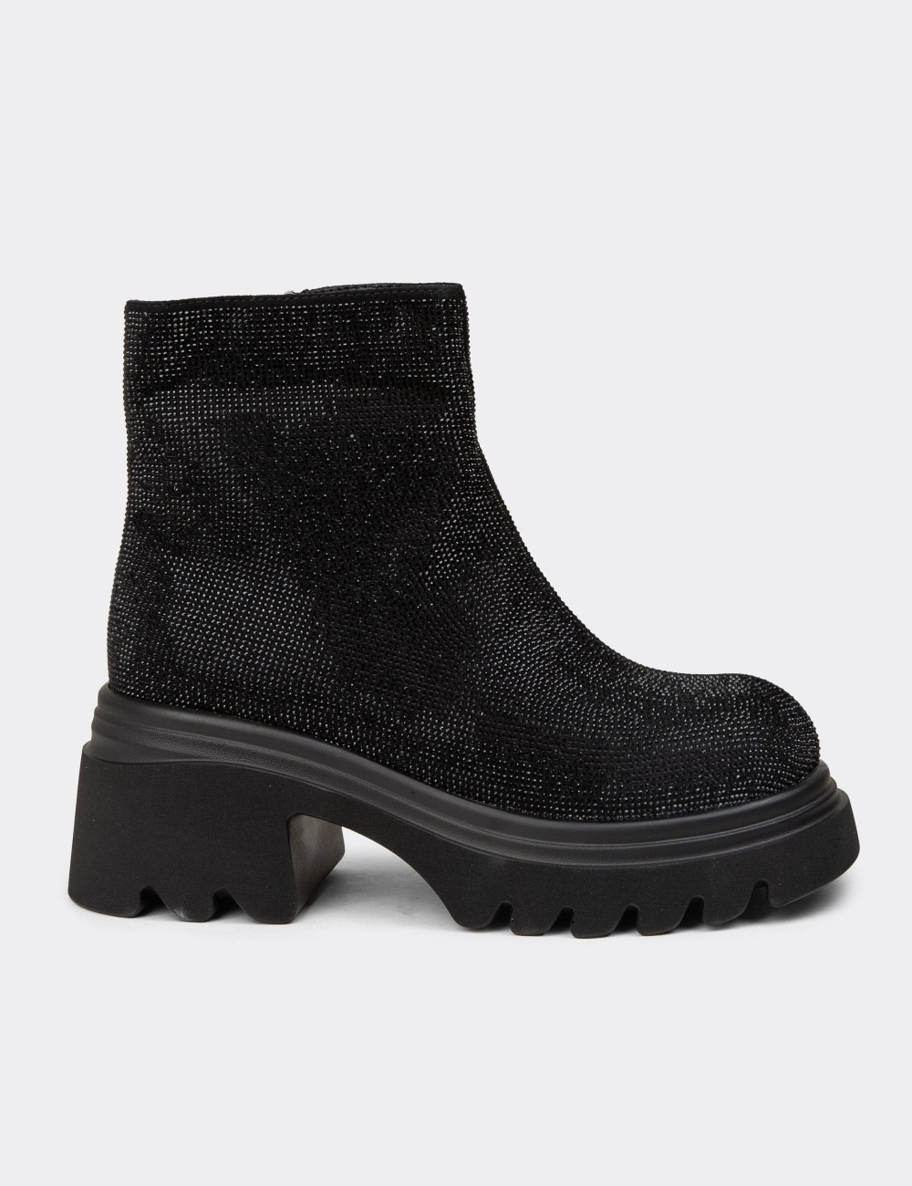 Women's Black Boots - K2056ZSYHC01