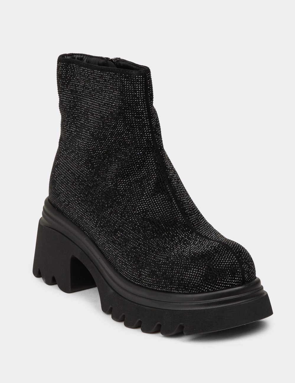 Women's Black Boots - K2056ZSYHC01