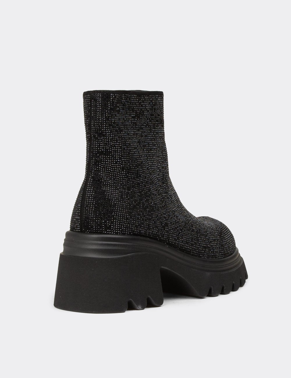 Women's Black Boots - K2056ZSYHC01