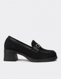 Women's Black Loafers