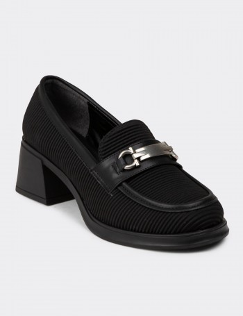 Women's Black Loafers