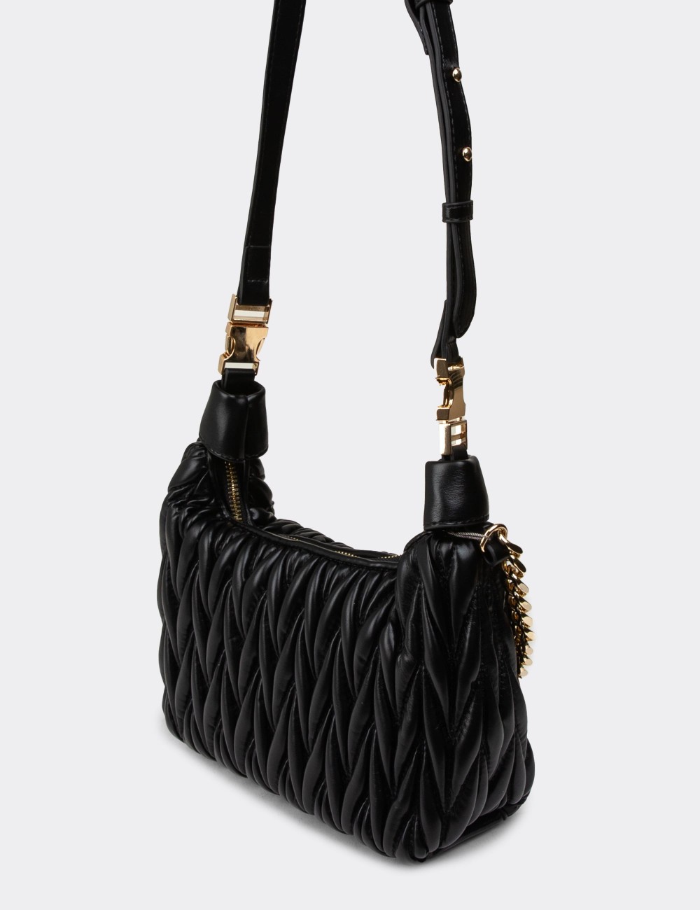 Black Shoulder Bag - K6985ZSYHY02