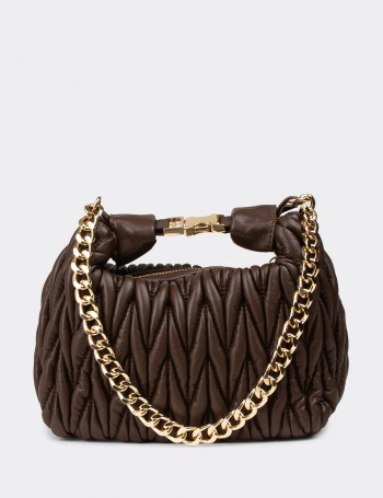 Brown Shoulder Bag - K6985ZKHVY01
