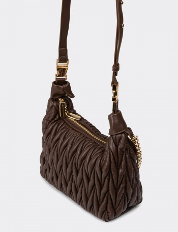 Brown Shoulder Bag - K6985ZKHVY01