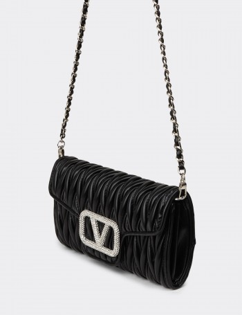 Black Clutch Bag - K2712ZSYHY03