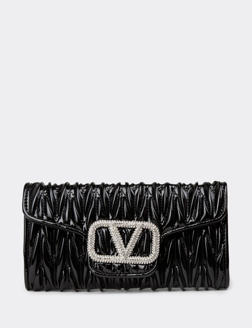 Black Patent Clutch Bag - K2712ZSYHY01