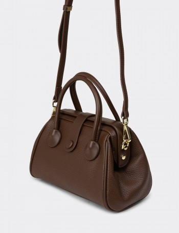 Brown Shoulder Bag - K2795ZKHVY01