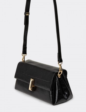 Black Shoulder Bag - K2713ZSYHY01
