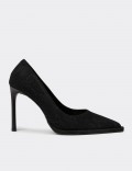 Women's Black Stiletto Heel