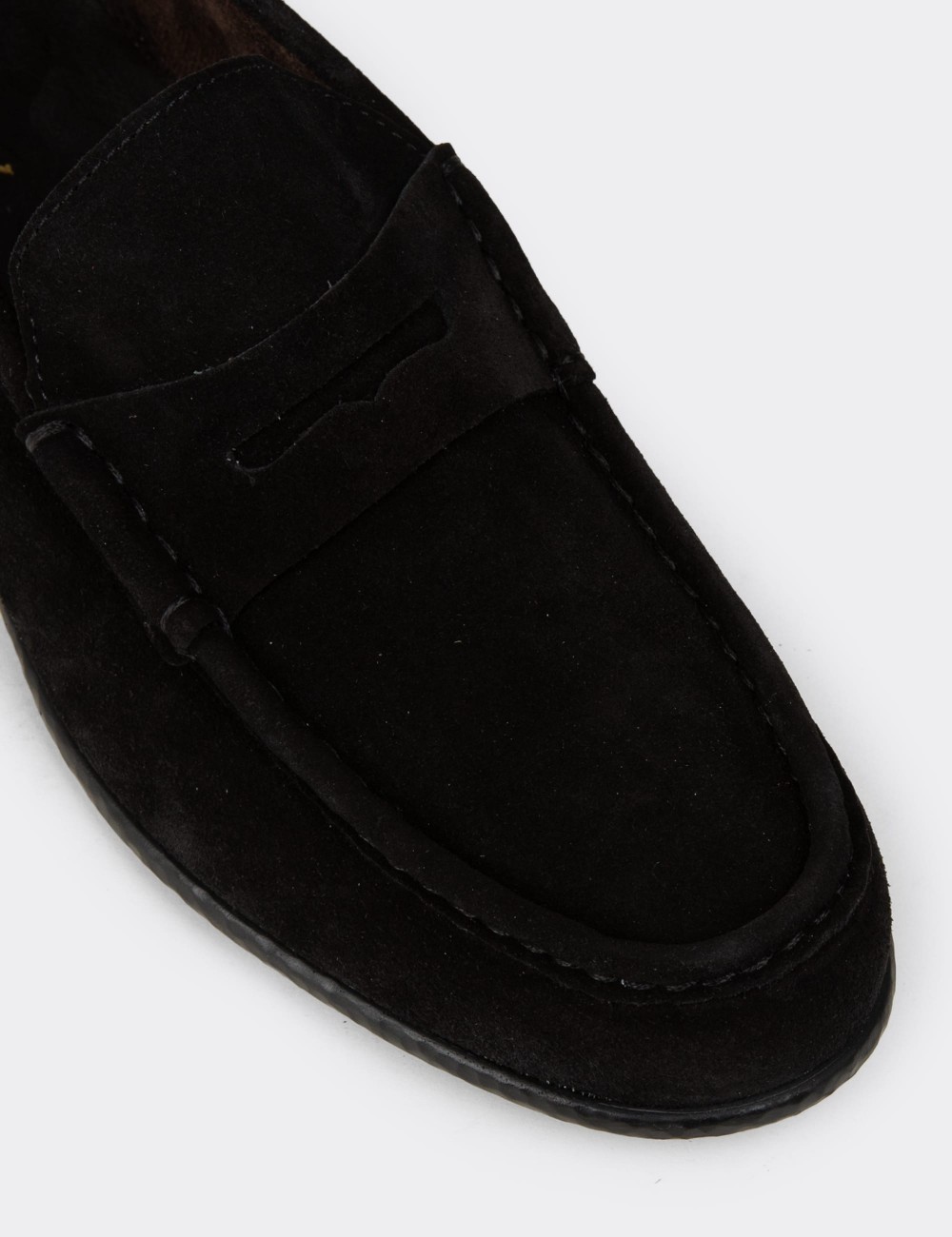 Black  Leather Loafers - 01510MSYHC01 Black  Leather Loafers - 01510MSYHC01