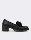 Women's Black Loafers