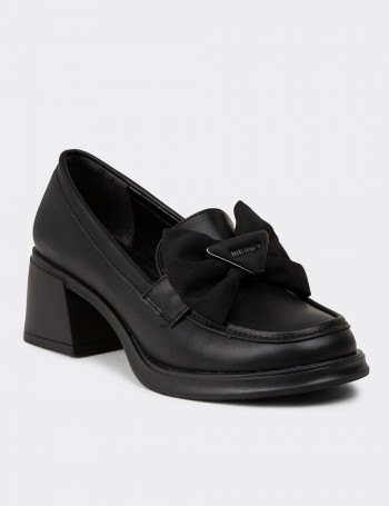 Women's Black Loafers