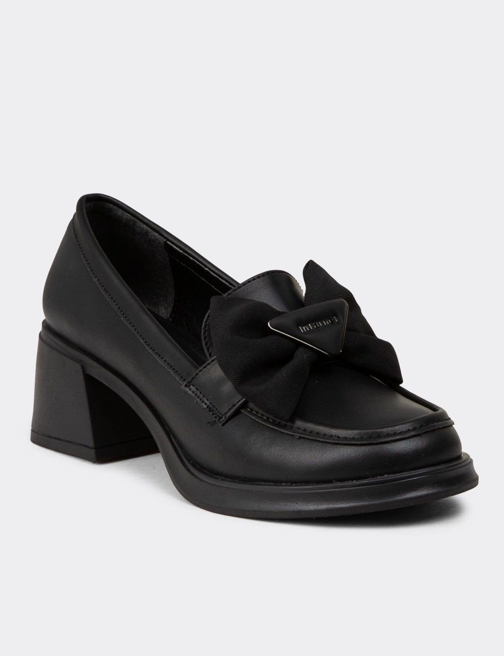 Women's Black Loafers - K1465ZSYHC01 Women's Black Loafers - K1465ZSYHC01