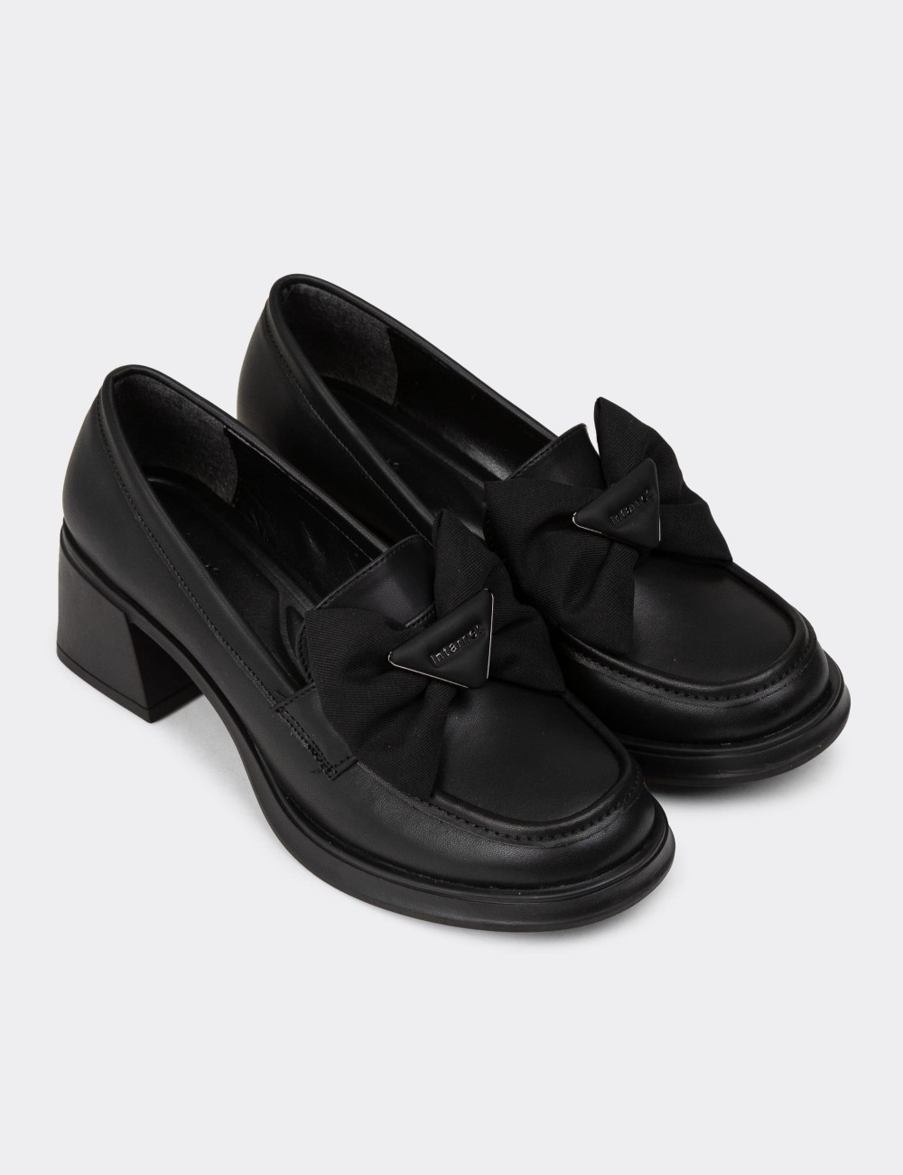 Women's Black Loafers - K1465ZSYHC01 Women's Black Loafers - K1465ZSYHC01
