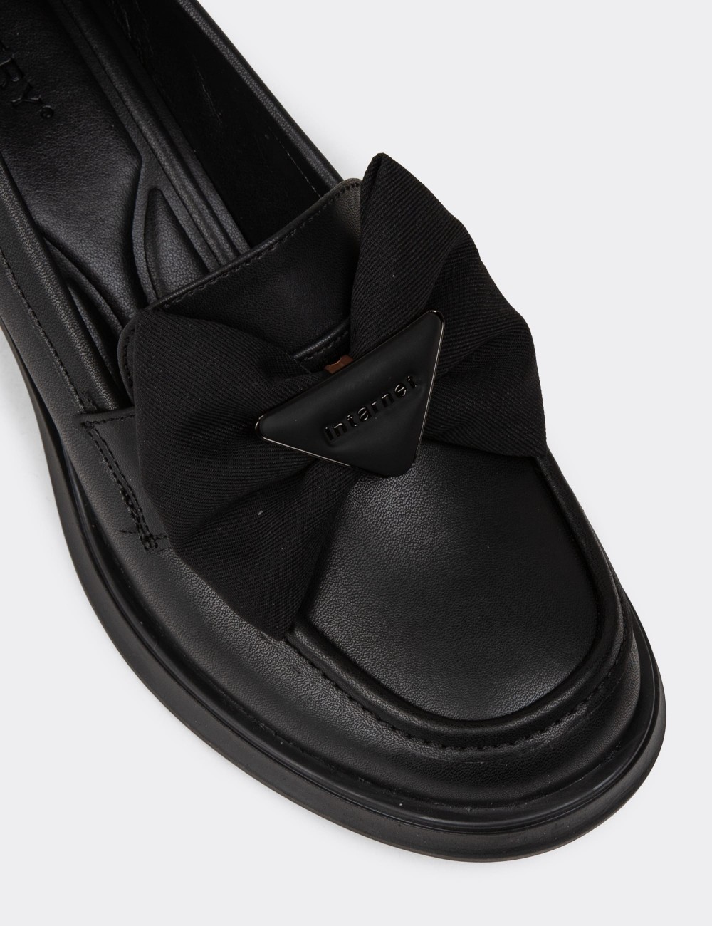Women's Black Loafers - K1465ZSYHC01 Women's Black Loafers - K1465ZSYHC01