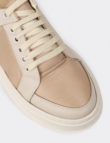 Women's Beige Sneakers