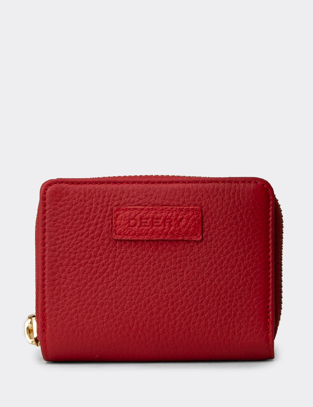 Women's Red Leather Wallet - 00910ZKRMZ01 Women's Red Leather Wallet - 00910ZKRMZ01