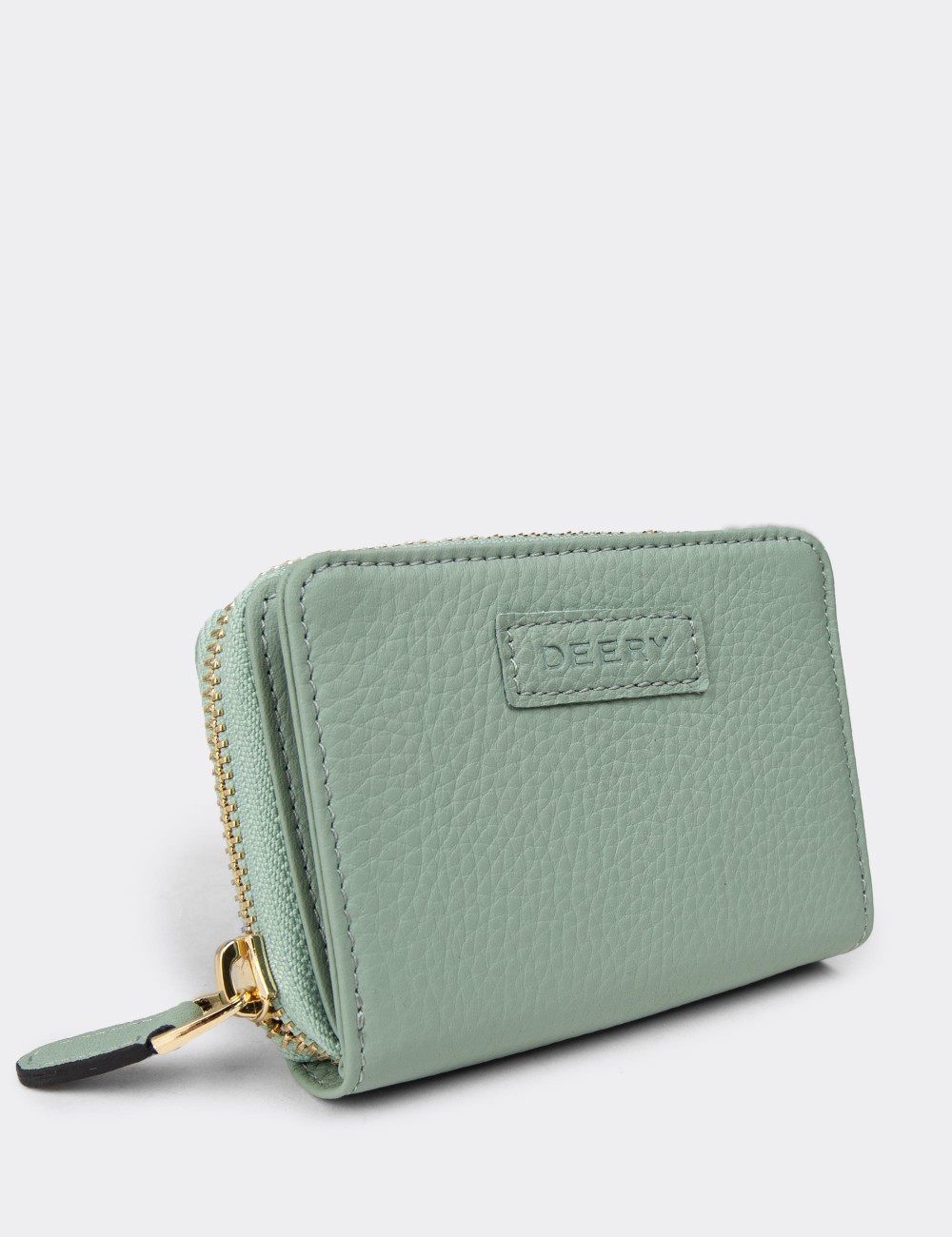 'Women's Green Leather Wallet' - 00910ZYSLZ01 'Women's Green Leather Wallet' - 00910ZYSLZ01